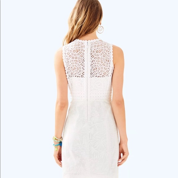 New Lilly Pulitzer Leigh Stretchy Shift Dress - Picture 2 of 7